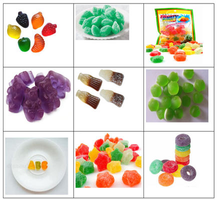Gummy αντέξτε τη γραμμή παραγωγής για τη Gummy παραγωγή προμηθευτής