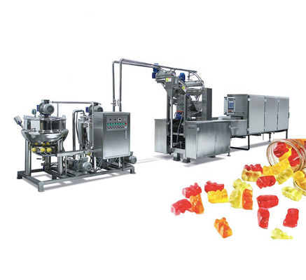 Εμπορική μαλακή Gummy γραμμή παραγωγής καραμελών ζελατίνας καραμελών προμηθευτής